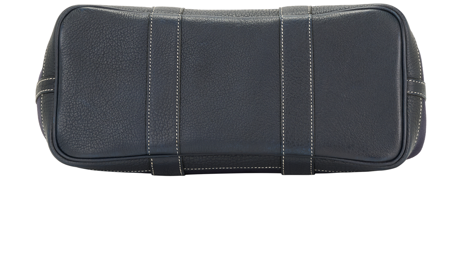 Garden Party 30, &pound;1,500, Handbags, Navy, Canvas/Leather, Top view